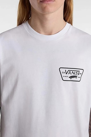 T-shirt Patched In - Wit