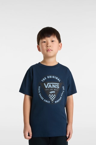 T-shirt Patched In - Marineblauw