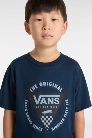 T-shirt Patched In - Marineblauw