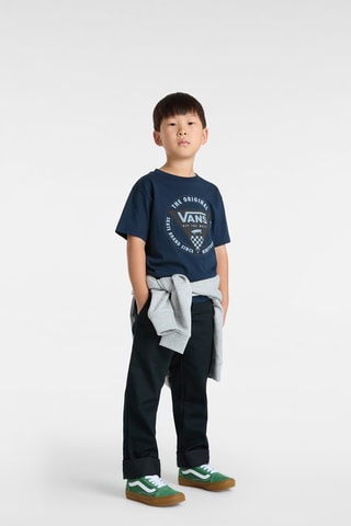 T-shirt Patched In - Marineblauw