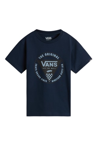 T-shirt Patched In - Marineblauw