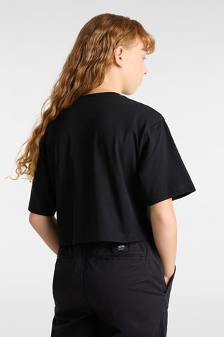 Crop Top Relaxed Fit Salton - Zwart