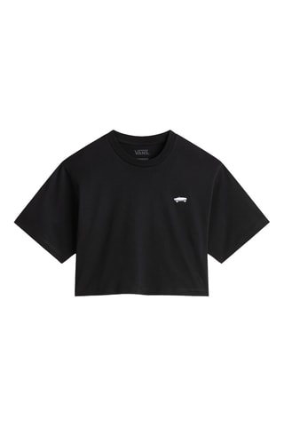 Crop Top Relaxed Fit Salton - Zwart