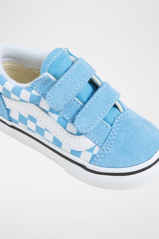 Leren Sneakers Old Skool V - Hemelsblauw
