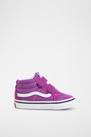 Hoge Leren Sneakers Sk8-Mid Reissue V - Paars