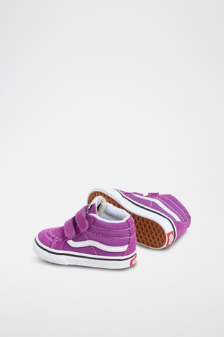 Hoge Leren Sneakers Sk8-Mid Reissue V - Paars