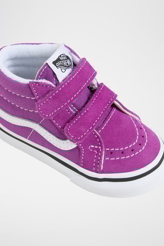Hoge Leren Sneakers Sk8-Mid Reissue V - Paars