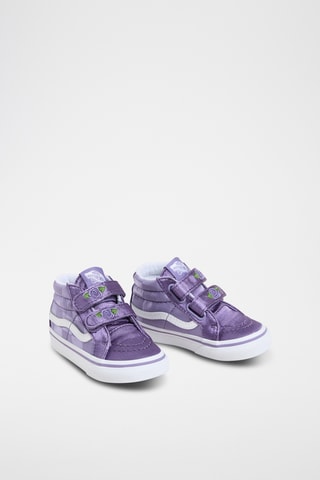 Hoge Leren Gympen Sk8-Mid Reissue V - Paars