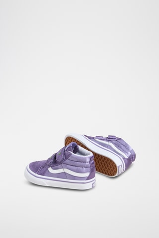 Hoge Leren Gympen Sk8-Mid Reissue V - Paars