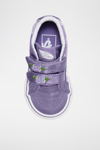 Hoge Leren Gympen Sk8-Mid Reissue V - Paars