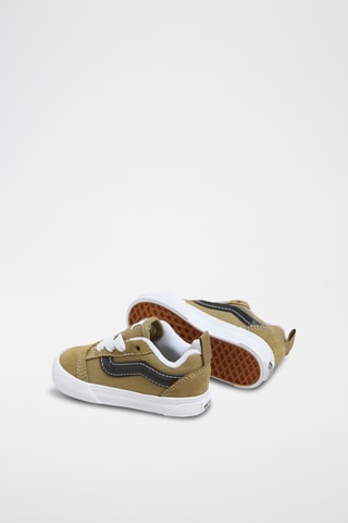 Nubuck Sneakers Knu Skool - Olijfgroen en Zwart