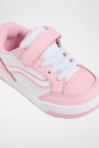 Leren Sneakers Hylane V - Roze en Wit