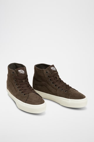 Hoge Velours Sneakers Sk8-Hi - Bruin