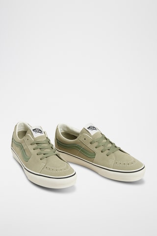 Leren Sneakers Sk8-Low - Groen
