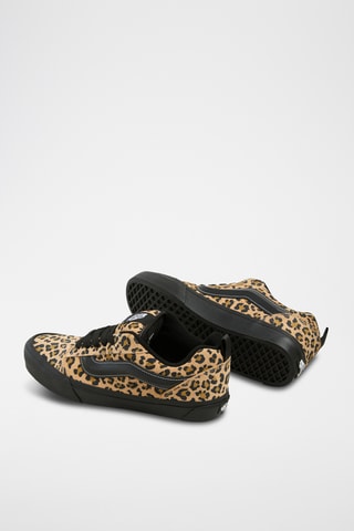 Leren Sneakers Knu Skool - Zwart en Beige