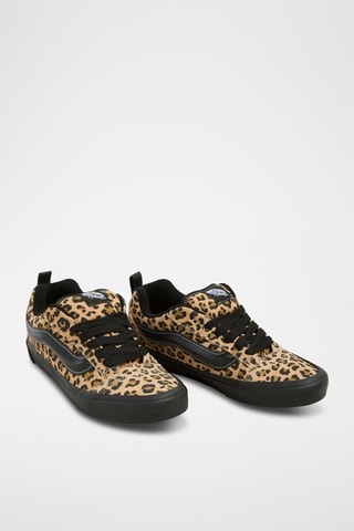 Leren Sneakers Knu Skool - Zwart en Beige