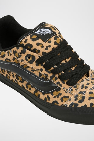 Leren Sneakers Knu Skool - Zwart en Beige