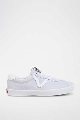 Nubuck Sneakers Sport Low - Hemelsblauw