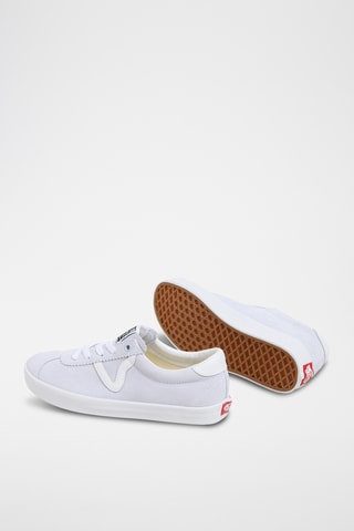 Nubuck Sneakers Sport Low - Hemelsblauw