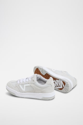 Nubuck Sneakers Upland - Lichtgrijs