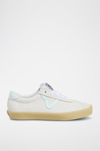 Nubuck Sneakers Sport Low - Wit
