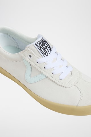 Nubuck Sneakers Sport Low - Wit