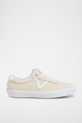 Nubuck Sneakers Sport Low - Beige