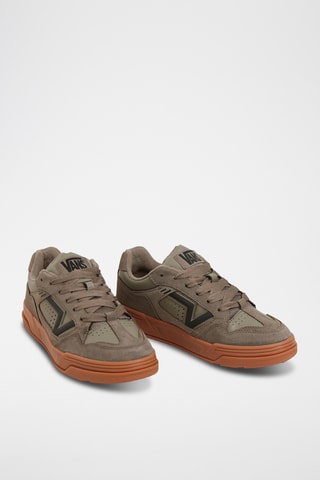 Leren Sneakers Upland - Kaki