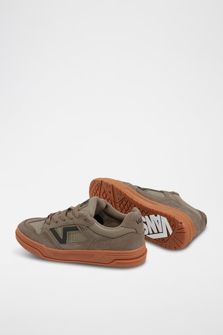 Leren Sneakers Upland - Kaki