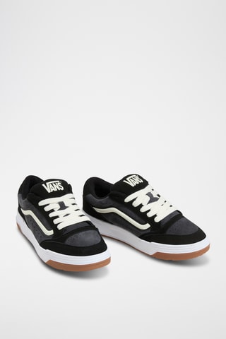 Nubuck Sneakers Hylane - Antraciet en Zwart