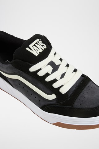 Nubuck Sneakers Hylane - Antraciet en Zwart