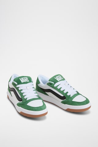 Leren Sneakers Hylane - Wit en Groen