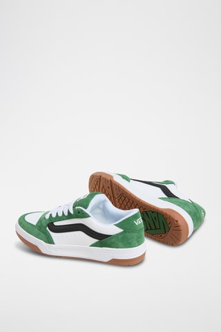 Leren Sneakers Hylane - Wit en Groen