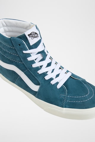 Hoge Nubuck Sneakers Sk8-Hi - Pauwblauw