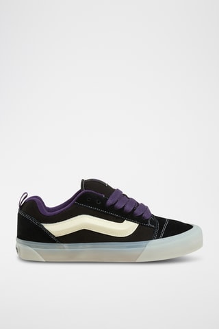 Nubuck Sneakers Knu Skool - Zwart en Paars