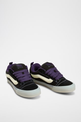 Nubuck Sneakers Knu Skool - Zwart en Paars