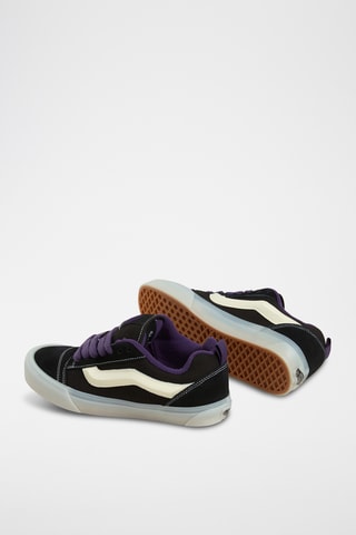 Nubuck Sneakers Knu Skool - Zwart en Paars