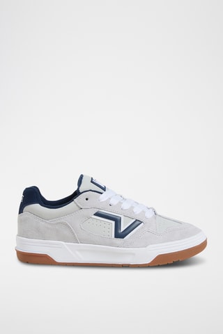Nubuck Sneakers Upland - Marineblauw