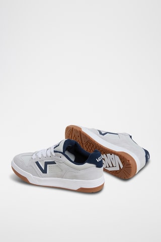 Nubuck Sneakers Upland - Marineblauw