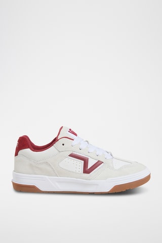 Nubuck Sneakers Upland - Bordeauxrood