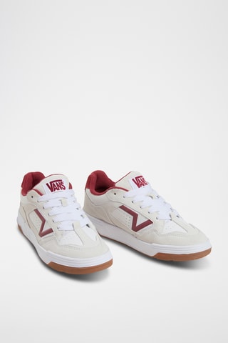 Nubuck Sneakers Upland - Bordeauxrood