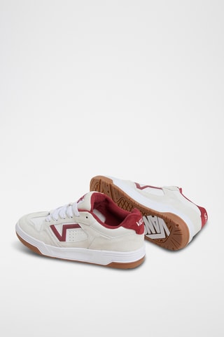 Nubuck Sneakers Upland - Bordeauxrood