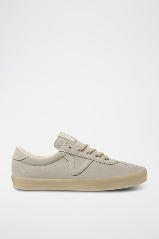 Nubuck Sneakers Sport Low - Beige