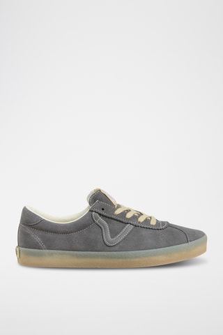 Nubuck Sneakers Sport Low - Grijs