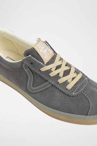 Nubuck Sneakers Sport Low - Grijs