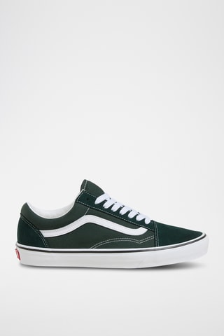 Nubuck Sneakers Old Skool - Donkergroen