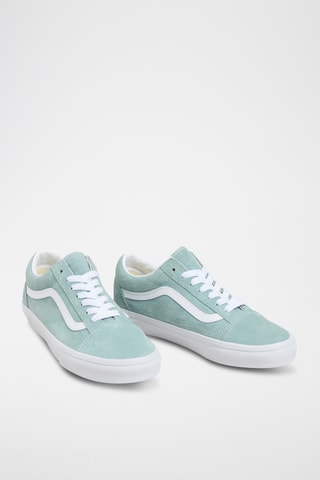 Leren Sneakers Old Skool - Zeegroen