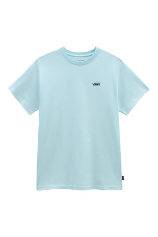 T-shirt Left Chest Logo Tee Em Turquoise