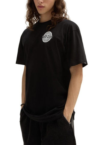 T-shirt Warped Checkerboard Zwart