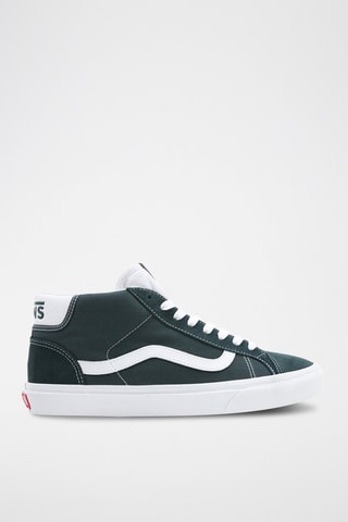 Hoge Leren Sneakers Mid Skool 37 - Kaki